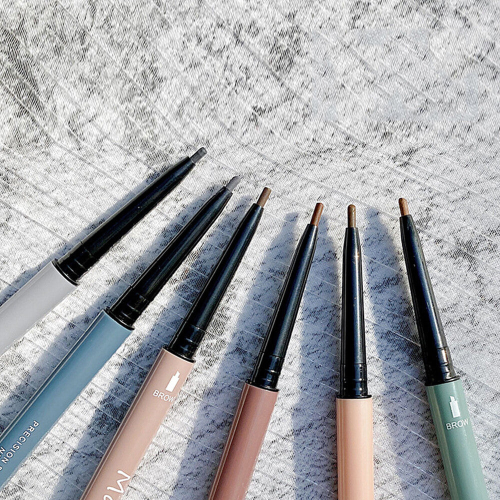 Waterproof Microblading Eye Brow Eyeliner Eyebrow Pen Pencil Brush Makeup Tools*
