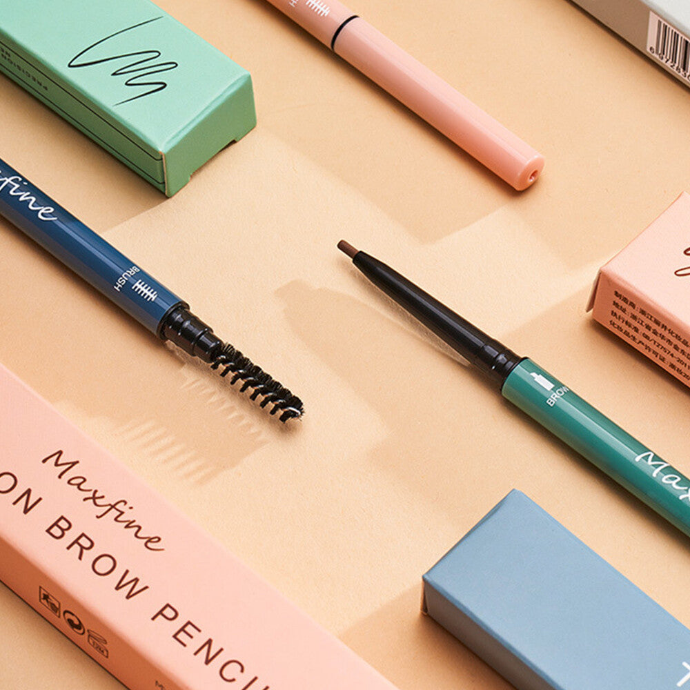 Waterproof Microblading Eye Brow Eyeliner Eyebrow Pen Pencil Brush Makeup Tools*