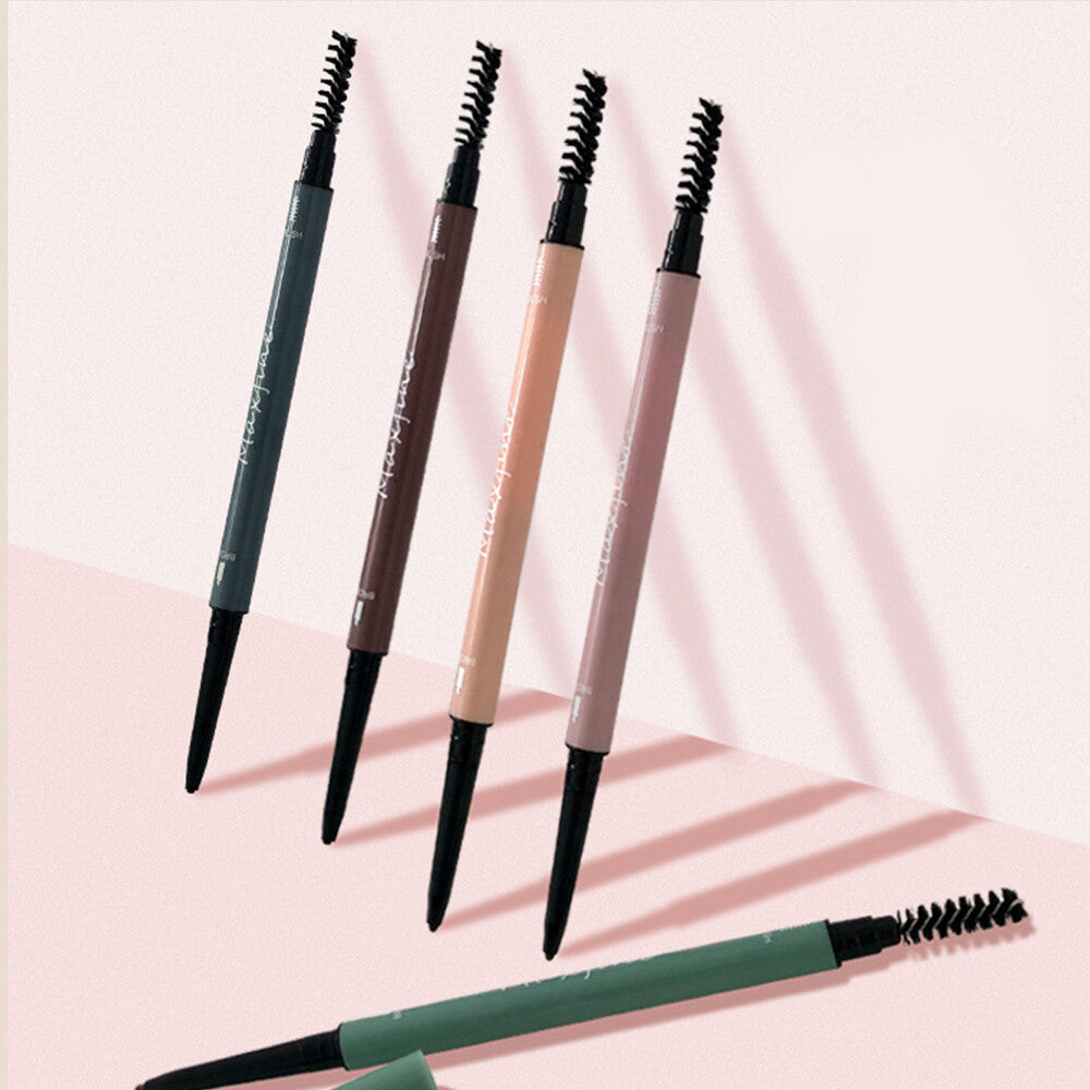 Waterproof Microblading Eye Brow Eyeliner Eyebrow Pen Pencil Brush Makeup Tools*