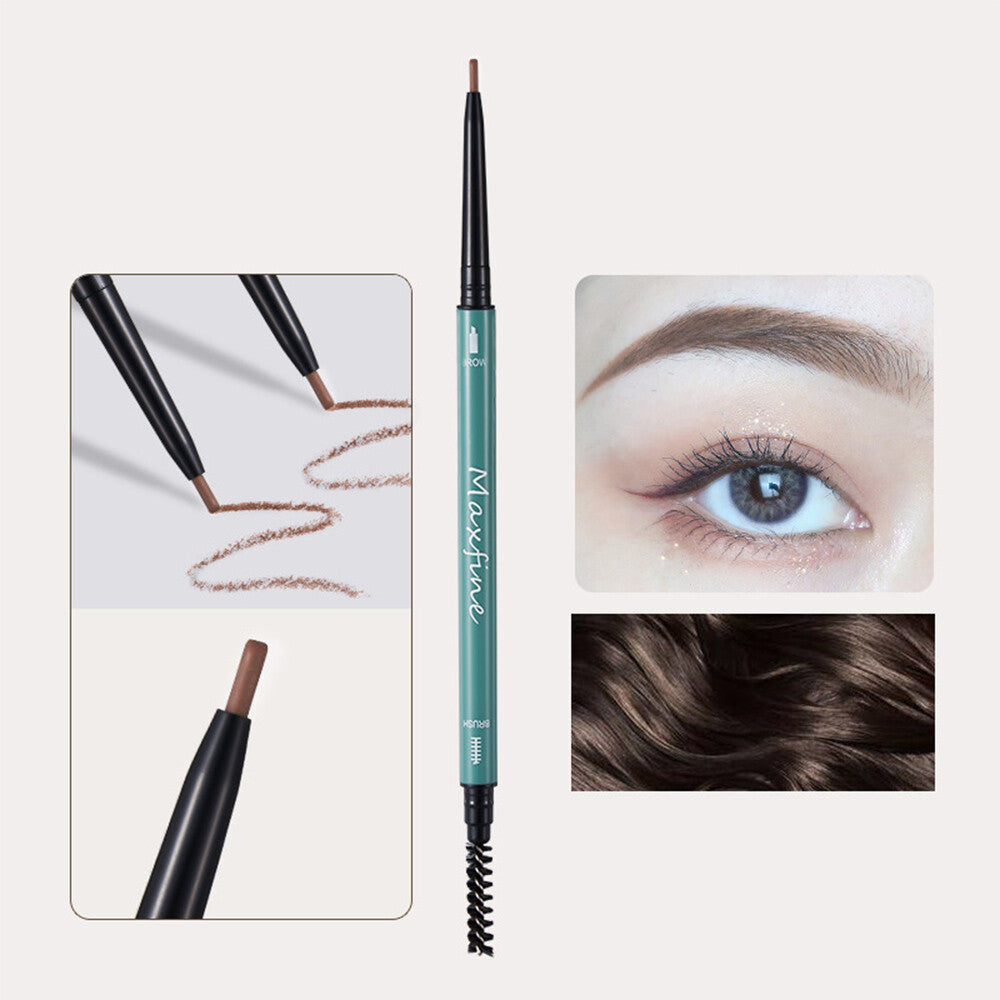 Waterproof Microblading Eye Brow Eyeliner Eyebrow Pen Pencil Brush Makeup Tools*