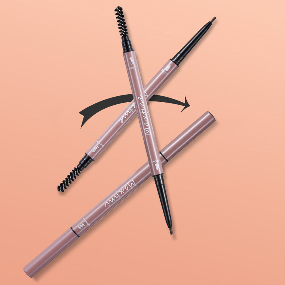 Waterproof Microblading Eye Brow Eyeliner Eyebrow Pen Pencil Brush Makeup Tools*
